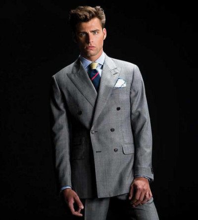 Intro - Double Breasted Mens Jacket, Men's Suit