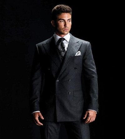 Intro - Double Breasted Mens Jacket, Men's Suit