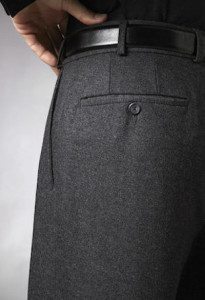 Men’s Trousers – Gray Flannel Trousers