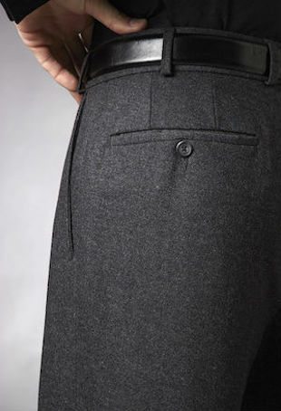 Raphaela by Brax  Flannel trousers NANCY Pro Form Slim  nougatmélange